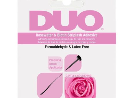 Duo Rosewater & Biotin Striplash Adhesive klej do rzęs Dark 5g Cheap