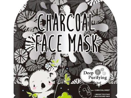 Charcoal Face Mask oczyszczająca maska w płachcie 25ml Discount