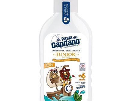 Junior Captain płyn do płukania jamy ustnej dla dzieci 6+ Słodka Mięta 400ml Online Hot Sale