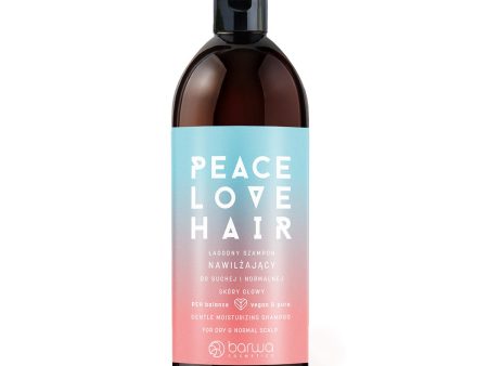 Peace Love Hair łagodny szampon nawilżający do suchej i normalnej skóry głowy 480ml Discount