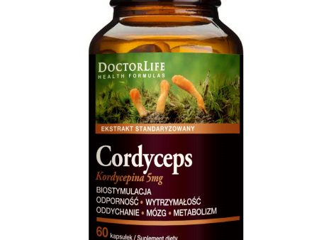 Cordyceps 500mg suplement diety 60 kapsułek Sale