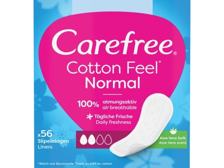 Cotton Feel Normal wkładki higieniczne zapach aloesowy 56szt Online Sale