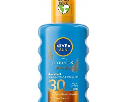 Sun Protect & Bronze balsam w sprayu aktywujący naturalną opaleniznę SPF30 200ml Hot on Sale