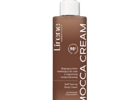 Perfect Tan brązujący krem nawilżający do ciała z organiczną wodą kokosową Mocca Cream 190ml For Sale