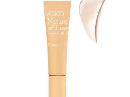 Nature of Love Vegan Collection Concealer wegański korektor do twarzy 01 12ml Cheap