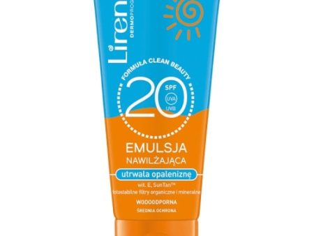 Sun emulsja nawilżająca utrwalająca opaleniznę SPF20 90ml Supply