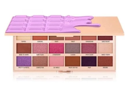 I Heart Revolution Chocolate Eyeshadow Palette paleta cieni do powiek Cotton Candy 18g Online Sale