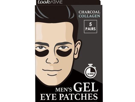 Men s Gel Eye Patches żelowe płatki pod oczy dla mężczyzn Charcoal 5 par Online Hot Sale