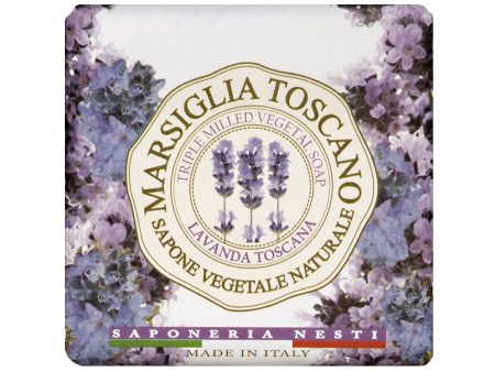 Marsiglia Toscano Lavanda Toscana naturalne mydło toaletowe 200g on Sale