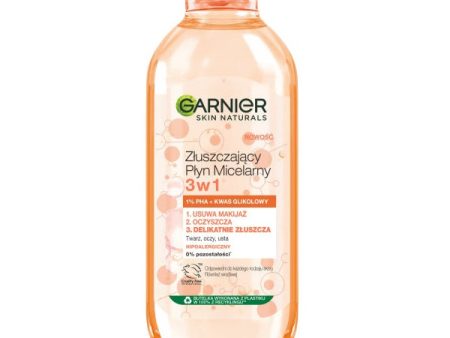 Skin Naturals złuszczający płyn micelarny 3w1 400ml Discount