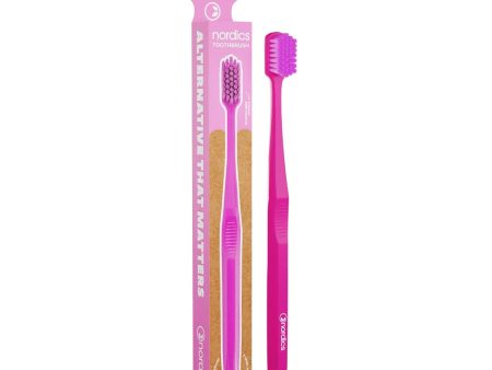 Premium Toothbrush szczoteczka do zębów z tworzywa pla Pink Discount