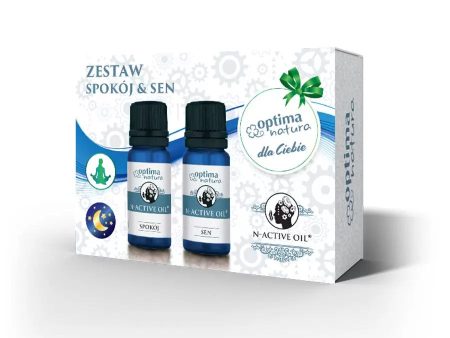 N-Active Oil zestaw olejek eteryczny Spokój 10ml + olejek eteryczny Sen 10ml Discount