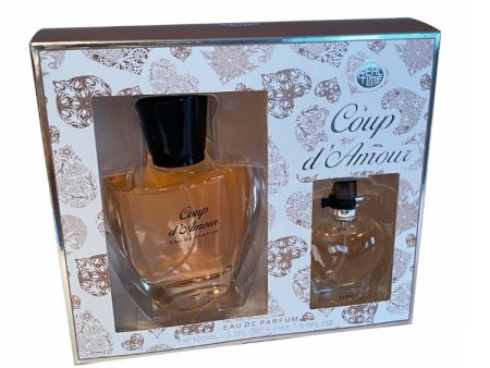 Coup D Amour zestaw woda perfumowana spray 100ml + woda perfumowana spray 10ml For Discount