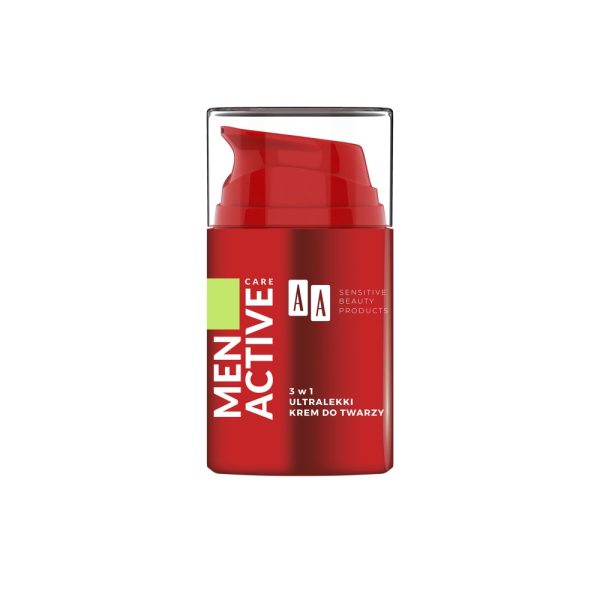 Men Active Care 3w1 ultralekki krem do twarzy 50ml Supply