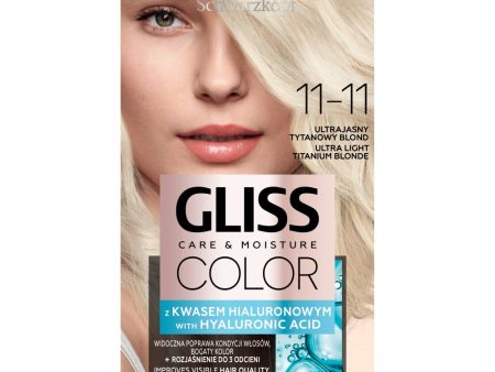 Color Care & Moisture farba do włosów trwała 11-11 Ultrajasny Tytanowy Blond Sale