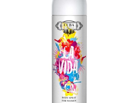 Cuba La Vida For Women dezodorant spray 200ml on Sale