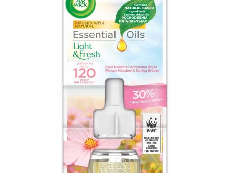 Essential Oils wkład do elektrycznego odświeżacza Łąka Kwietna i Wiosenna Bryza 19ml Discount