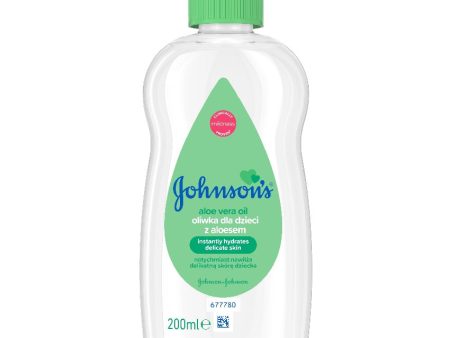 Johnson s Baby aloesowa oliwka dla dzieci 200ml Fashion