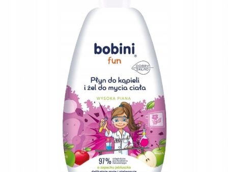 Fun płyn do kąpieli i żel do mycia ciała o zapachu jabłuszka 500ml Supply