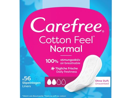 Cotton Feel wkładki higieniczne nieperfumowane Normal 56szt Cheap