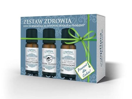 Zestaw Zdrowia zestaw olejek eteryczny Olejek 10ml + olejek eteryczny Lawendowy 10ml + olejek eteryczny Eukaliptusowy 10ml Online now