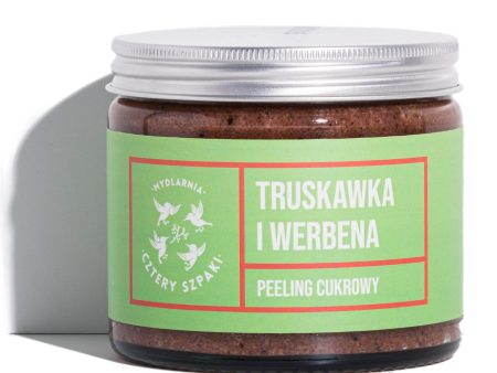 Peeling cukrowy do ciała Truskawka i Werbena 250ml Online Sale