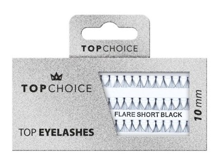 Top Eyelashes kępki rzęs Flare Short Black 10mm 37924 Sale