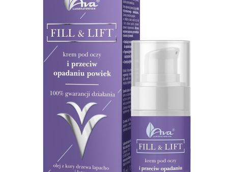 Fill & Lift krem pod oczy i przeciw opadaniu powiek 15ml Discount