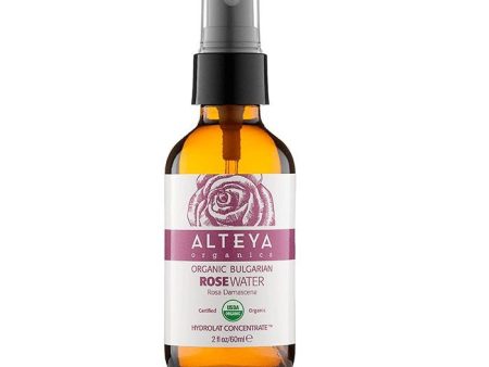 Organic Bulgarian Rose Water organiczna woda różana 60ml Cheap