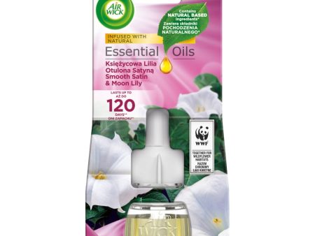 Essential Oils wkład do elektrycznego odświeżacza Księżycowa Lilia Otulona Satyną 19ml For Discount