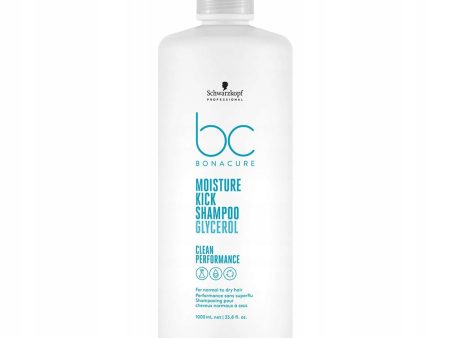 BC Bonacure Moisture Kick Shampoo nawilżający szampon do włosów normalnych i suchych 1000ml Discount