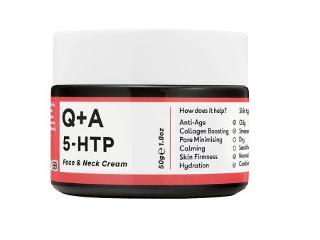 5-HTP Elasticity Face & Neck Cream ujędrniający krem do twarzy i szyi z suplementem 5-HTP 50g For Cheap