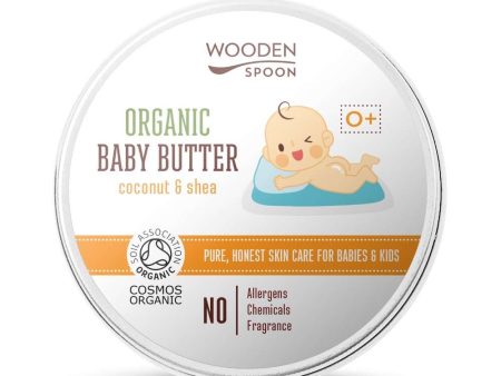 Organic Baby Butter organiczne masło do ciała dla dzieci 100ml on Sale