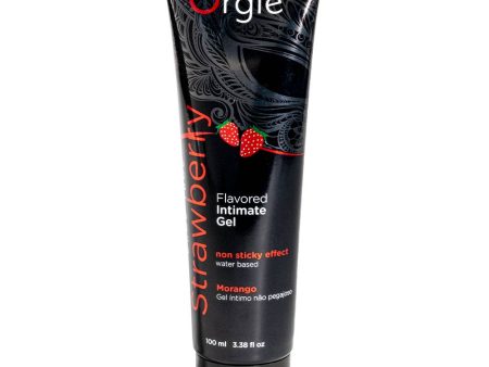 Flavored Intimate Gel Strawberry żel intymny o smaku truskawek 100ml Supply