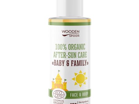 Baby & Family 100% Organic After-Sun Care naturalny olejek po opalaniu 100ml Hot on Sale