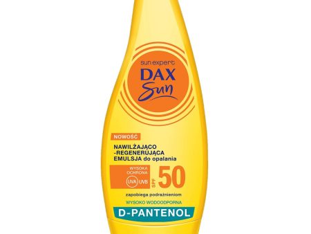 Nawilżająco-regenerująca emulsja do opalania z D-pantenolem SPF50 175ml Sale