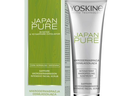 Japan Pure Mikrodermabrazja peeling szafirowy 75ml Fashion