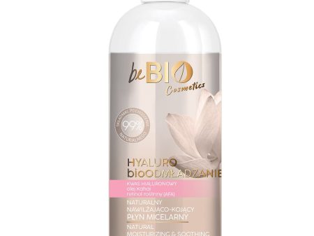 Hyaluro bioOdmładzanie naturalny nawilżająco-kojący płyn micelarny 400ml Online now