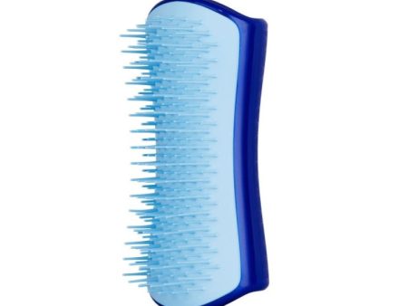 Small De-shedding Dog Grooming Brush szczotka do wyczesywania podszerstka Blue Cheap