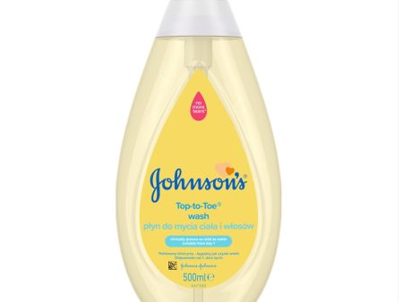 Johnson s Top-to-Toe płyn do mycia ciała i włosów 500ml Discount