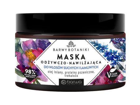 Barwy Botaniki maska odżywczo-nawilżająca do włosów suchych i łamliwych 220ml Fashion