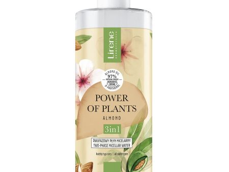 Power of Plants dwufazowy płyn micelarny 3w1 Migdał 400ml Hot on Sale