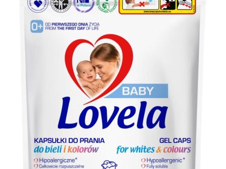 Baby hipoalergiczne kapsułki do prania do bieli i kolorów 60szt. Cheap