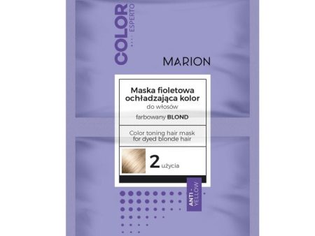 Color Esperto maska fioletowa ochładzająca kolor do włosów farbowanych na blond 2x20ml Supply