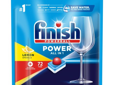 Power All in 1 tabletki do zmywarki Lemon 72szt Supply