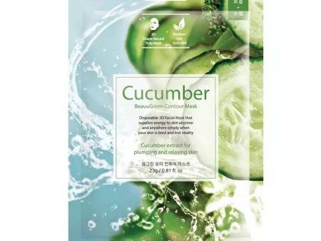 Cucumber Contour Mask koreańska maseczka z ogórkiem 23ml For Discount