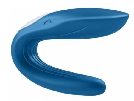 Double Whale wibrator dla par Blue on Sale