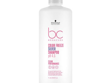 BC Bonacure Color Freeze Silver Shampoo szampon z pigmentem do chłodnych odcieni włosów 1000ml For Sale