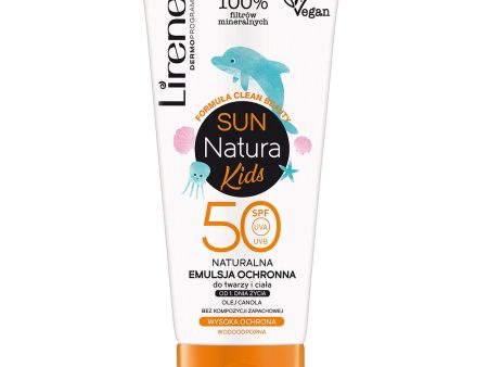 Sun Natura Kids naturalna emulsja ochronna SPF50 100ml Online Hot Sale