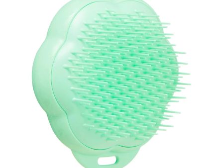 Cat Grooming Brush szczotka dla kota o średniej sierści Green Sale